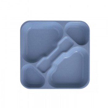 BANDEJA POLIPROPILENO AZUL ACERO 5 COMPART.33X33  0.jpg