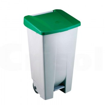 CUBO BASURA SELECTIVO 60L PEDAL + RUEDA TAPA VERDE0.jpg