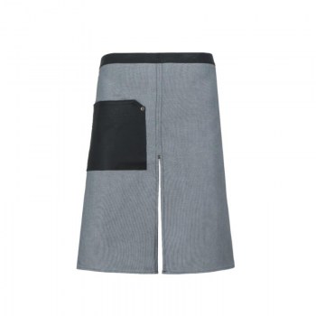 MANDIL CORTO BOLSILLO ENCERADO GRIS 0.jpg
