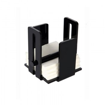 SERVILLETERO METACRILATO 10X10 CM NEGRO CON BARRA0.jpg