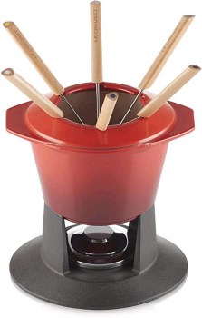 SET FONDUE OVAL ROJO HIERRO FUNDIDO LE CREUSET0.jpg